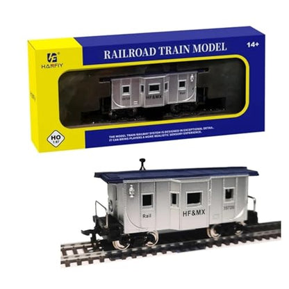 HTLNUZD 1/87 Model Train Set Narrow Gauge Model Railway Track, Nickel Silver Curved & Turnout Tracks, Perfect for Hobbyists & Train Collectors Premium Gift (96100)