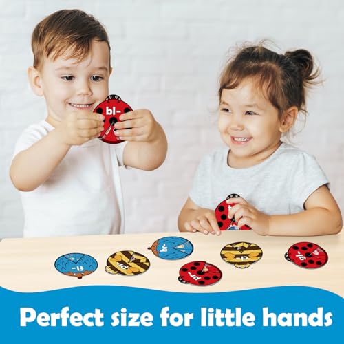 Kasfalci Blends & Digraphs Cards, Phonics Games,Speech Therapy Toys for Toddlers Kids,Learn to Read, Spelling Reading Learning Sight Words Games,Kindergarten Preschool Learning Activities Educational - style: Blends & Digraphs