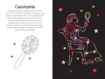 Constellations Scratch & Sketch (Art, Activity Kit) (Trace-Along Scratch and Sketch)