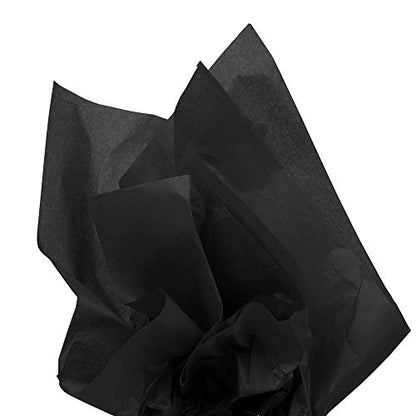 JAM PAPER Tissue Paper - Black - 10 Sheets/Pack - color: Black, size: 10 Count (Pack of 1)