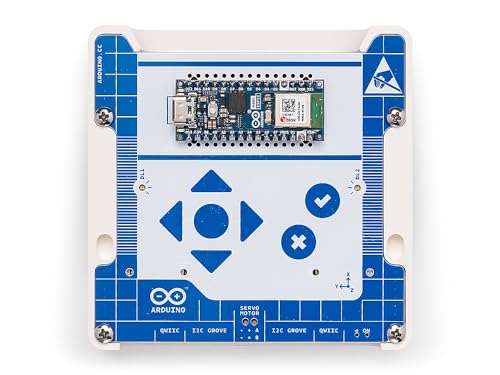 Arduino Alvik [AKX00066] - Programmable Robot - Powered by Nano ESP32, Compatible with MicroPython | Line Following, Multi-Sensors, and Lego Technic Integration