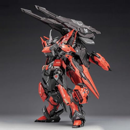 Pipigirl 1/100 Plastic Alloy Skeleton Mecha Action Figures Kits, Yan Mie, 8.66 in High, Easy to Assembly Mecha Model - color: Yan Mie