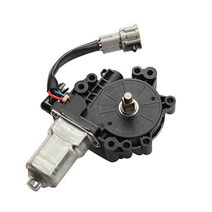 Window Lift Motor Front Left Driver Side | for 2004-2014 Nissan Titan, 2004 Pathfinder Armada, 2005-2014 Nissan Armada, 2004-2011 Infiniti QX56 | Replace # 80731-ZT01A 80731-9FJ0A - size: Dirver Side