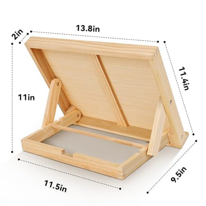Easel for Painting Tabletop Easel 13 4/5 by 11 2/5 in - size: Easel