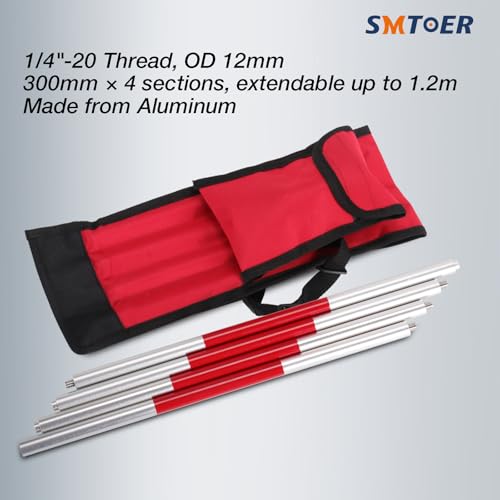 Mini Prism Reflector with 4 Rods, 0 mm Offset Constant - size: 0 mm