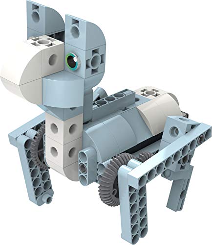 Thames & Kosmos Kids First: Robot Safari - Introduction to Motorized Machines Science Experiment Kit for Ages 5 to 7, Build 8 Robotic Animals Including A Unicorn, Llama, Narwhal & More - style: Robot Safari