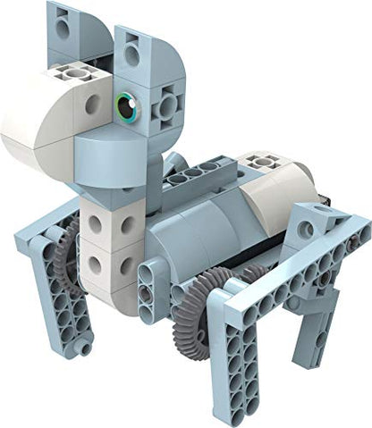 Thames & Kosmos Kids First: Robot Safari - Introduction to Motorized Machines Science Experiment Kit for Ages 5 to 7, Build 8 Robotic Animals Including A Unicorn, Llama, Narwhal & More - style: Robot Safari