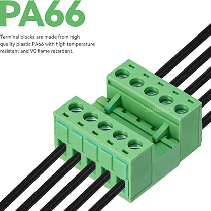 10 Sets 5 Pin 5.08mm PCB Screw Terminal Block Phoenix Connectors - size: 5P