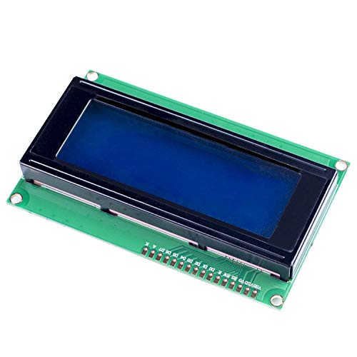 SunFounder LCD2004 Module with 20x4 White Characters on Blue Background, Compatible with Arduino - color: LCD2004 (1Pack)
