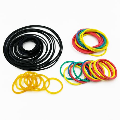 60PCS RC Toy Pulley Belts Engine Drive Belt Rubber Band Transmission Belt for RC Car Truck Airplane Robot DIY Model Toy Accessories