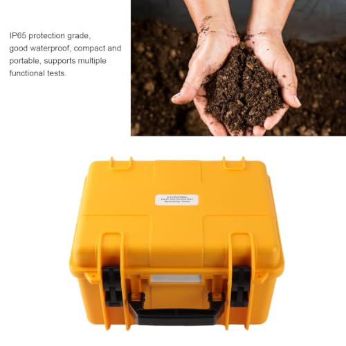 ETCR3100C Digital Soil Resistivity Tester 4‑Digit LCD Earth Ground Meter IP65 Supports 2, 3 and 4‑Wire US AC 100‑240V 0.00-30.00kΩ/0.00Ωm‑900kΩm