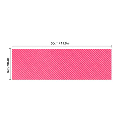 QianBao Compatible with Pink Carbon Fiber 11.8" x 4" Chevy Bowtie Emblem - color: Pink