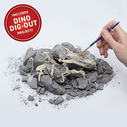 Abacus Brands Virtual Reality Dinosaurs - STEM Science Kit for Kids Ages 8+