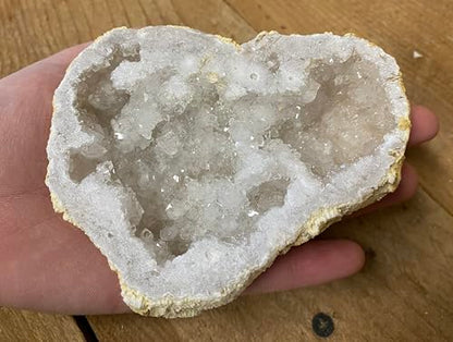 Premium Break Open Your Own Geodes Kit - Wood Gift Box Large 5 ct.