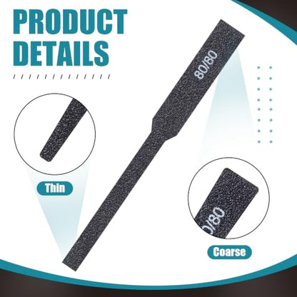 Honoson 20 Pcs Sanding Sticks Model, Low and High Grits, Innovative Style - style: Innovative Style