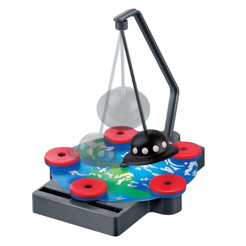 4M Magnet Science Kit for Kids Ages 5+ — 20+ Hands-On Experiments with 40+ Components, Build Maglev Transporter, Magnetic Racer, UFO & Compass Yacht, STEM Educational Toy Gift for Boys Girls - style: Magnet Exploration