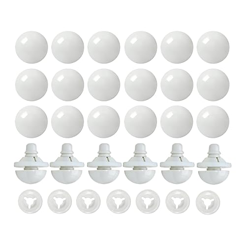 BESTCYC 1Box(50pcs) 14mm Safety Eyes Craft Eyes for Crocheting Amigurumi - size: 14mm(50pcs)