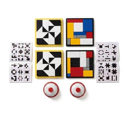 Includes 2 Battle Bells, 2 Sets of Color Logic Blocks, and 2 Sets of Black & White Hidden Blocks.