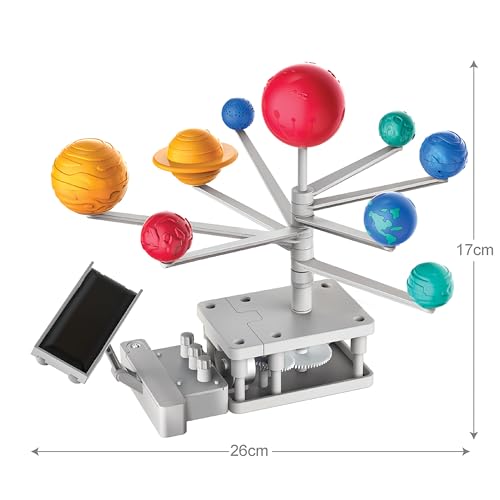4M Green Science Solar System - Motorized Rotating Planetarium Model Kit