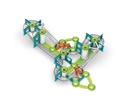 Geomag - Mechanics Gravity Race Track - Educational and Creative Game for Children - Magnetic Building Blocks, Race Track with Magnetic Blocks, Recycled Plastic - Set of 67 Pieces