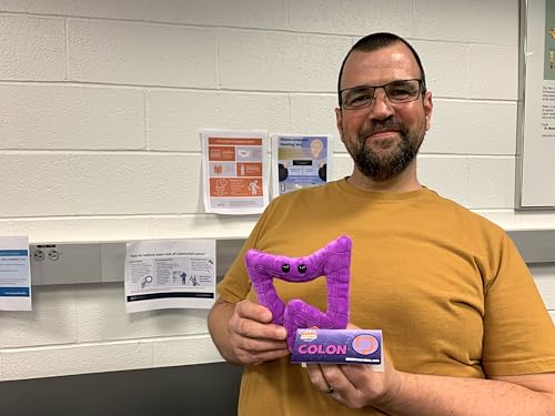 GIANT MICROBES Colon Plush, Gastroenterology Gifts, Organ Plushies
