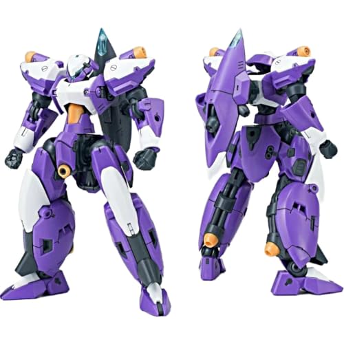 Sheik Mainland 1/144 Franz-Alpha Purple White Action Figure - color: Super Dynamic Cavalry Purple White