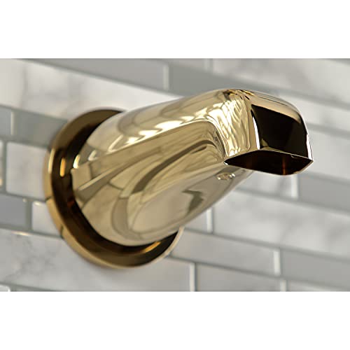 Kingston KBX8132NDL Tub and Shower Faucet, Polished Brass - color: Polished Brass