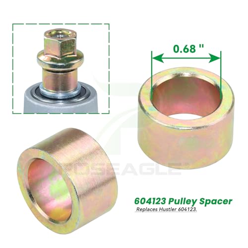 3 Pack 604214 Spindle Assembly for Hustler Raptor 52 inch Spindles - size: A15 3x604214 Spindle Kit