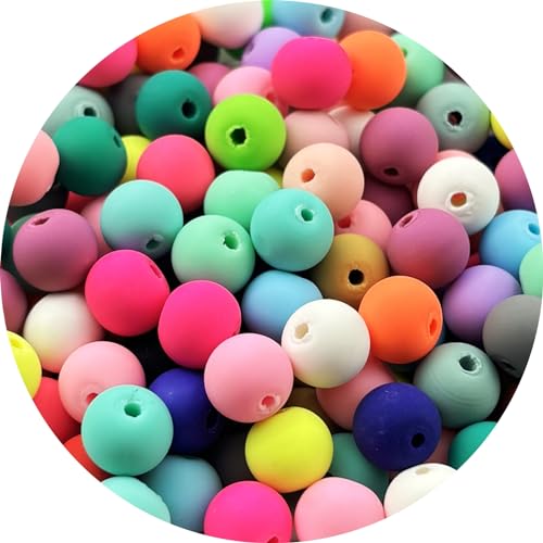 200pcs 6mm Polymer Clay Round Spacer Heishi Vinyl Beads for Making Bracelet Necklace Earring Accessories DIY Handmade Craft (Mix Colors) - color: Mix Colors, size: 6mm