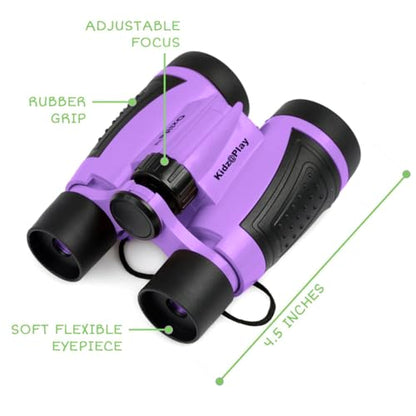 Purple Adventure Kidz Outdoor Exploration Kit - color: Purple