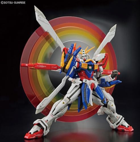 Bandai Hobby - Mobile Fighter G Gundam - #37 God Gundam, Bandai Spirits RG 1/144 Model Kit