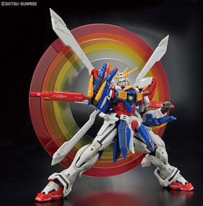 Bandai Hobby - Mobile Fighter G Gundam - #37 God Gundam, Bandai Spirits RG 1/144 Model Kit