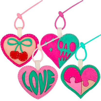 Mefatus Sewing Kit for Adults Keychain Making Kit Embroidery Crafts for Adults Beginners Bag Charms Includes Sewing Supplies
