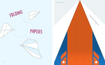 My First Paper Airplane Book: Fun Designs and Easy Tear-Out Pages for Kids!