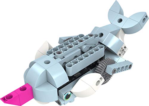 Thames & Kosmos Kids First: Robot Safari - Introduction to Motorized Machines Science Experiment Kit for Ages 5 to 7, Build 8 Robotic Animals Including A Unicorn, Llama, Narwhal & More - style: Robot Safari