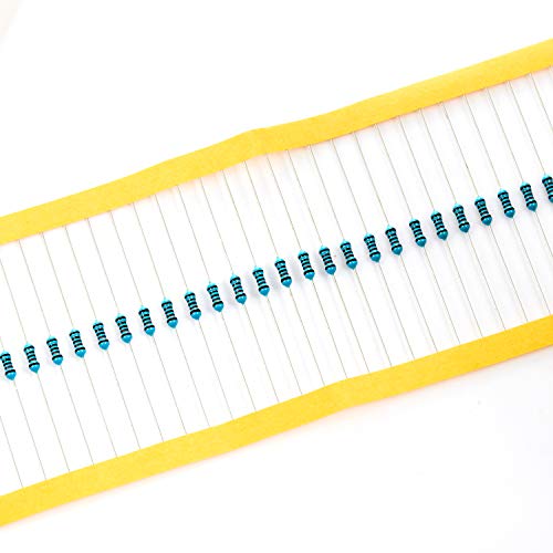Chanzon 100pcs 1/4W (0.25W) 1.2K Ω ohm Metal Film Fixed Resistor - size: [1-4ZC05] 1.2K ohm