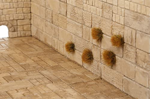 Wise Elk Western Wall Mini-Bricks Constructor Set, Beige - style: Western Wall