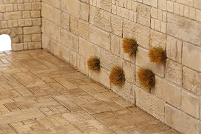 Wise Elk Western Wall Mini-Bricks Constructor Set, Beige - style: Western Wall