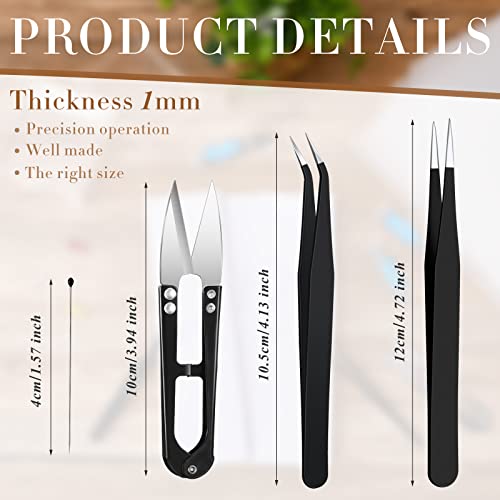 Taiyin 14 Pcs Insect Pinning Tools Kit, Clear Insect Display Case