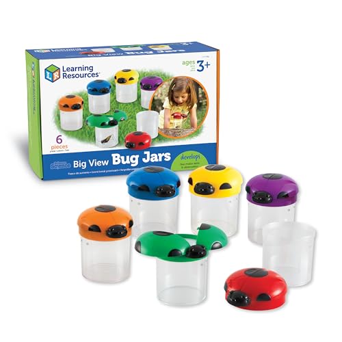 Learning Resources Primary Science Big View Bug Jars