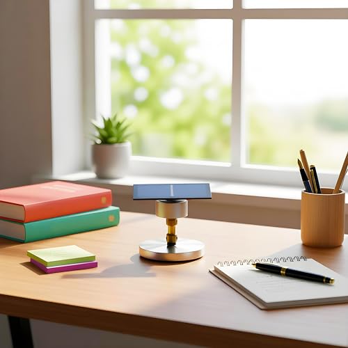 MagicTech Mini Solar Vertical Motor Educational Model Science Physics Toy Home Office Desk Decor JY14 - size: 1.97 in (D)* 1.97 in (H)