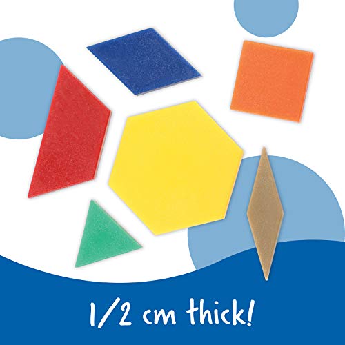 Learning Resources Plastic Pattern Blocks