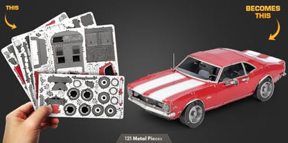 Metal Earth 1968 Chevy Camaro Z/28 3D Metal Model Kit Fascinations
