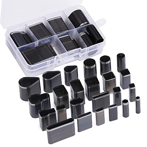 24 Style Leather Hollow Punch Cutter Tool, Leather Cutting Tools - size: 24 Shapes