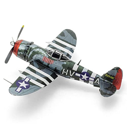 Metal Earth P-47 Thunderbolt 3D Metal Model Kit Fascinations - style: P47 Thunderbolt