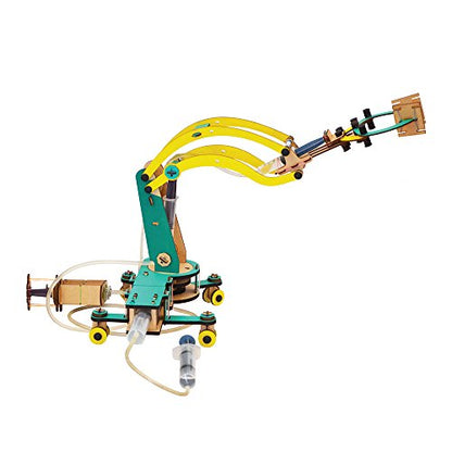 Smartivity Pump It Move It Hydraulic Crane - S.T.E.M., S.T.E.A.M. learning, Ages 8 Years and Up