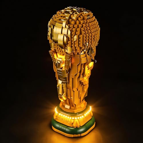 LED Light Set Compatible with Lego 43020 Editions FIFA World Cup Official Trophy Set, Light Kit for Lego 43020 Building Blocks Model, Not Included The Model Set - color: 43020 World Cup Set