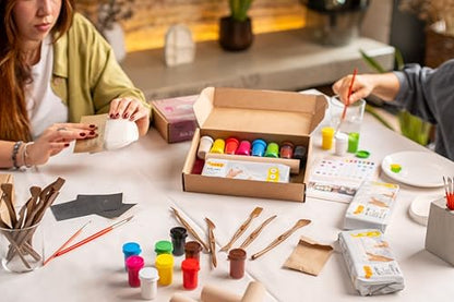 Jovi - DIY Air Dry Kit - Candles Gift Pottery Kit for Adults - color: Candles