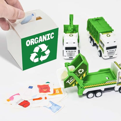 Cinrobiye Earth Day Recycling Sorting Game Learn to Recycle Activity Set Garbage Sorting Educational Game Classroom Recycling Activity Bulletin Board Decorations Earth Day Craft Kit