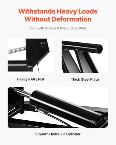 VEVOR Hydraulic Dump Lift Kit 17600 lb/8 T Hydraulic Scissor Hoist Kit - size: 17,600 lb